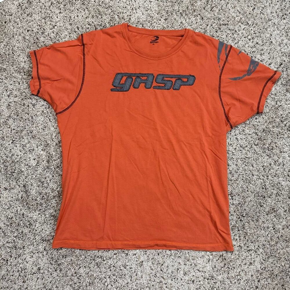 Gasp Men's Orange T-shirt
